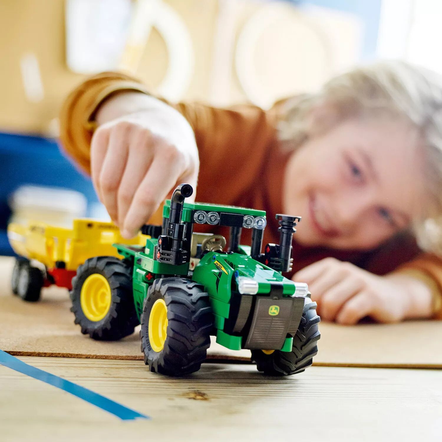 LEGO Technic John Deere 9620R 4WD Tractor 42136 Набор для сборки модели (390 деталей) LEGO
LEGO Technic John Deere 9620R 4WD Tractor 42136 Набор для сборки модели (390 деталей) LEGO