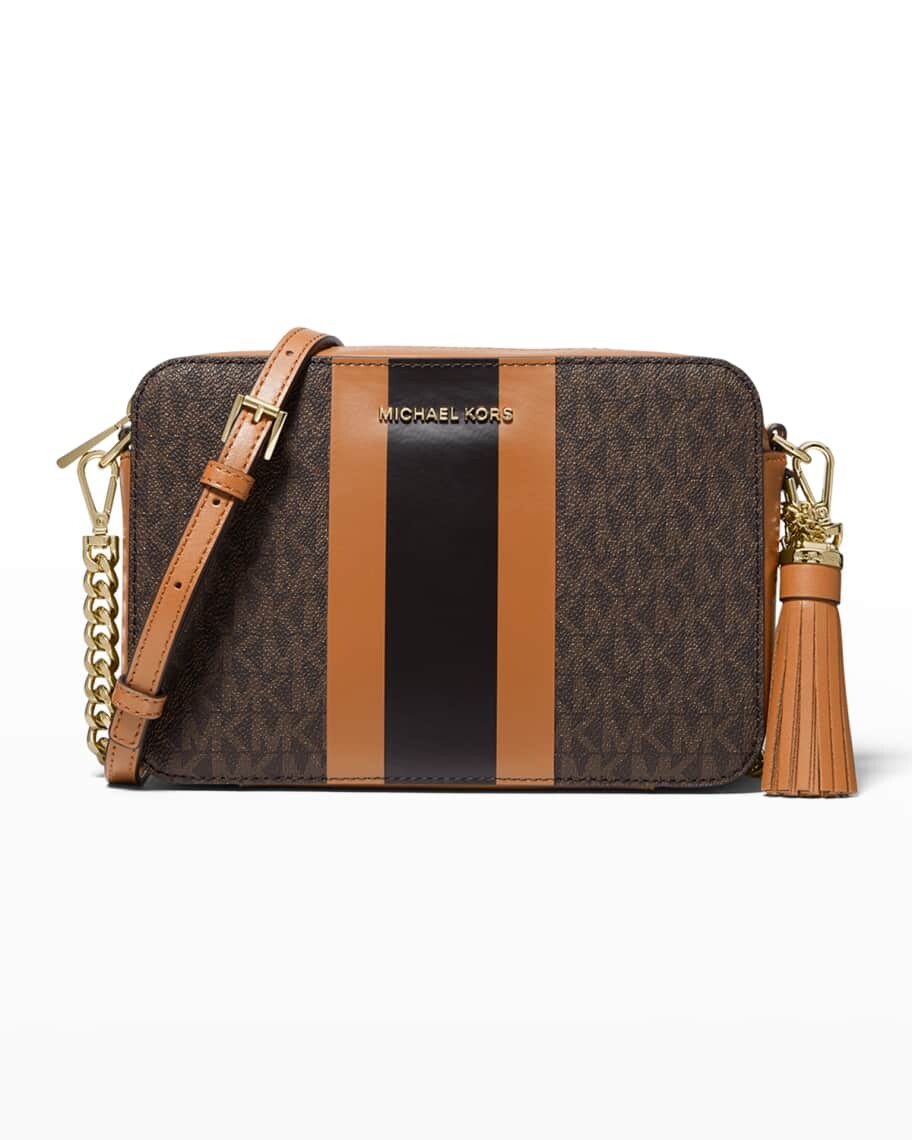Сумка через плечо Jet Set среднего размера с монограммой Camera MICHAEL Michael Kors
Сумка через плечо Jet Set среднего размера с монограммой Camera MICHAEL Michael Kors