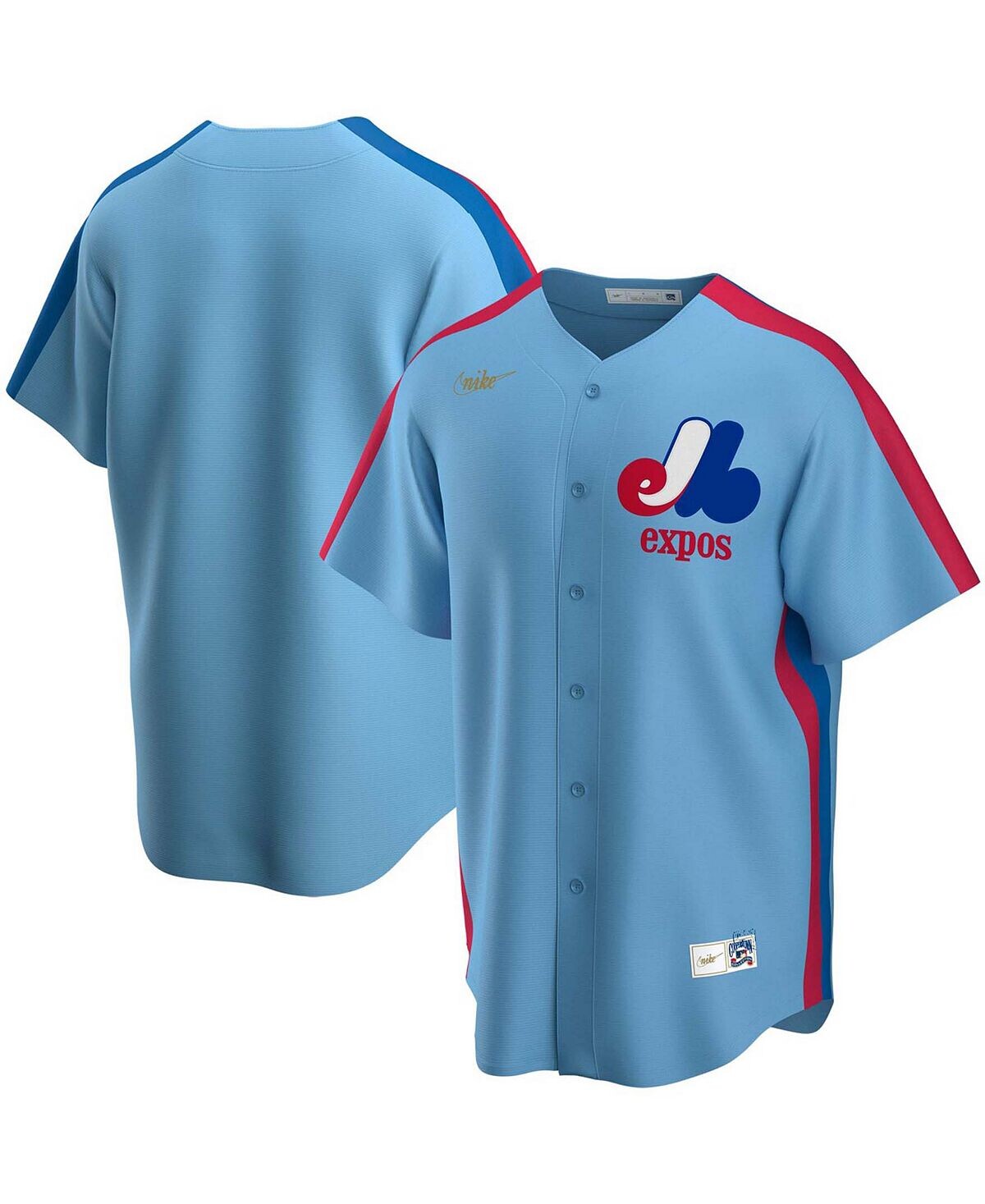 Мужское голубое джерси команды Montreal Expos Road Cooperstown Collection Team Nike, Синий
Мужское голубое джерси команды Montreal Expos Road Cooperstown Collection Team Nike, Синий