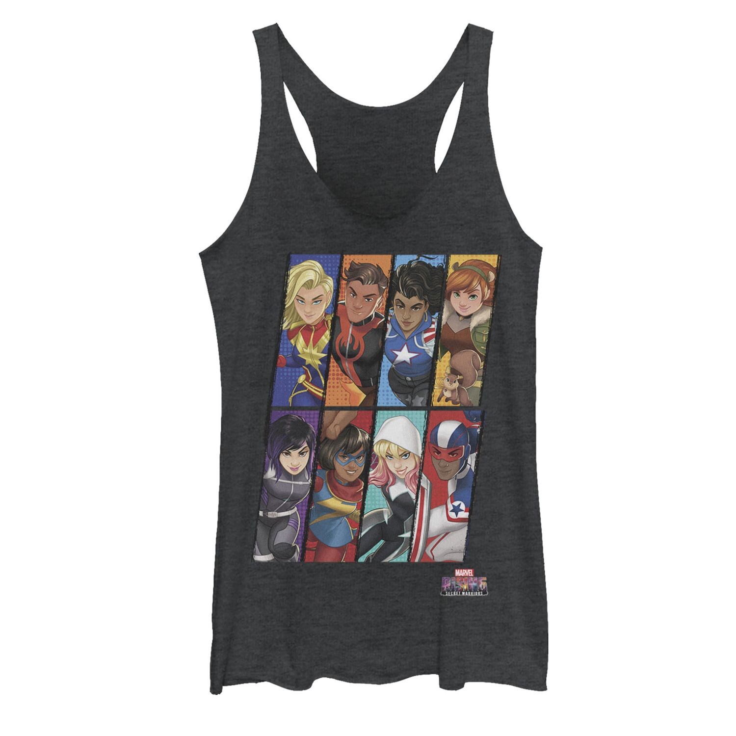 Майка с цельнолитой панелью для юниоров Marvel Secret Warriors Licensed Character
Майка с цельнолитой панелью для юниоров Marvel Secret Warriors Licensed Character