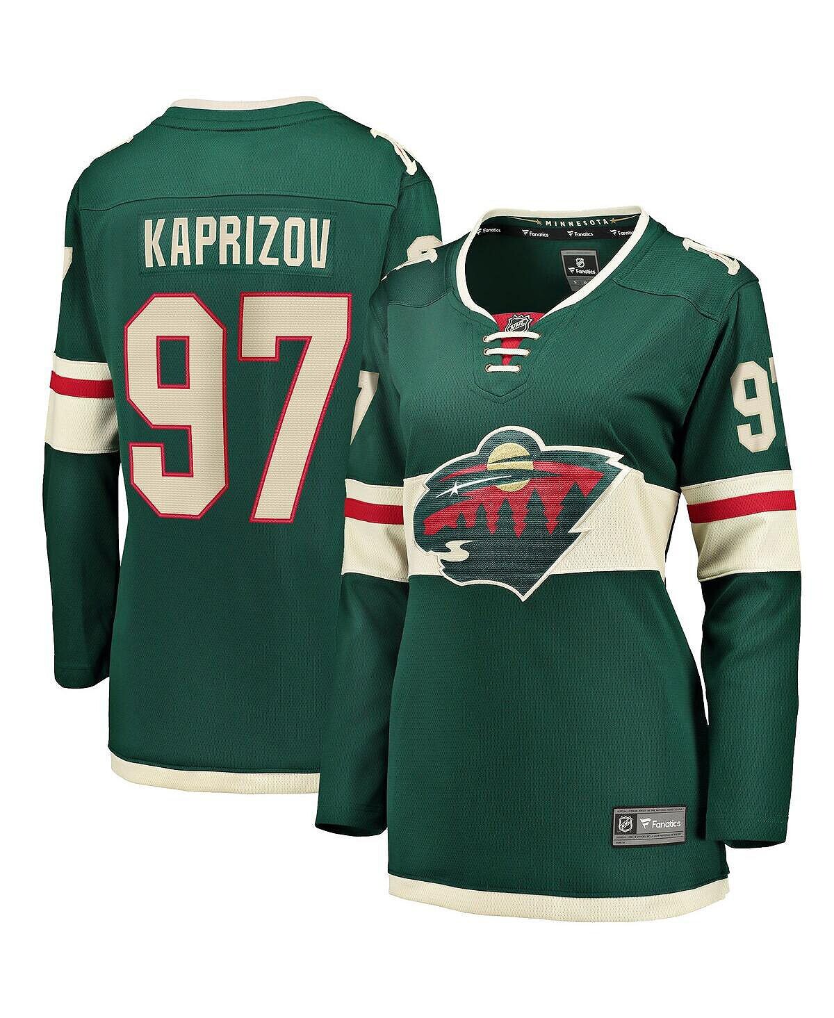 Женская фирменная зеленая майка игрока Кирилла Капризова Minnesota Wild Home Premier Breakaway Player Fanatics, зеленый
Женская фирменная зеленая майка игрока Кирилла Капризова Minnesota Wild Home Premier Breakaway Player Fanatics, зеленый