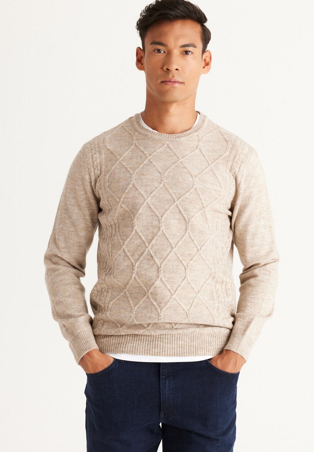 Вязаный свитер STANDARD FIT AC&CO / ALTINYILDIZ CLASSICS, цвет Standard Fit Knitwear O Collar
Вязаный свитер STANDARD FIT AC&CO / ALTINYILDIZ CLASSICS, цвет Standard Fit Knitwear O Collar