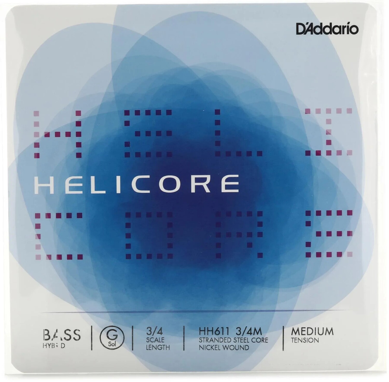 D'Addario HH611 Гибридная струна G Helicore для двойной бас-гитары 3/4 метра - размер 3/4 - среднее натяжение
D'Addario HH611 Гибридная струна G Helicore для двойной бас-гитары 3/4 метра - размер 3/4 - среднее натяжение