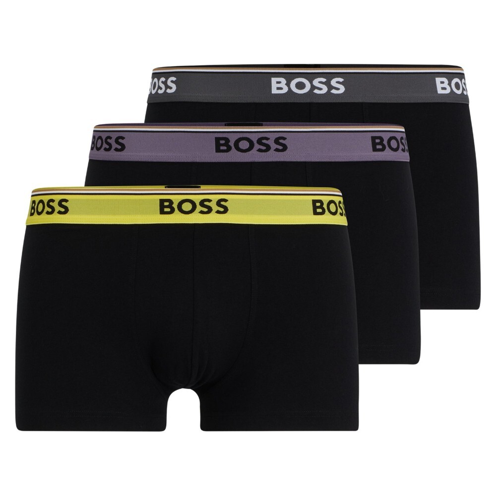 Комплект боксеров Boss Three-pack Of Stretch-cotton With Logo Waistbands, 3 предмета, черный
Комплект боксеров Boss Three-pack Of Stretch-cotton With Logo Waistbands, 3 предмета, черный