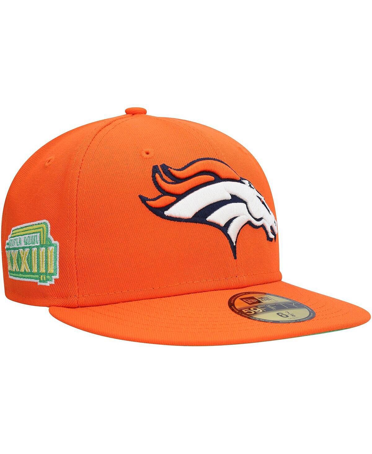 Мужская оранжевая приталенная шляпа Denver Broncos Super Bowl XXXIII Citrus Pop 59FIFTY New Era
Мужская оранжевая приталенная шляпа Denver Broncos Super Bowl XXXIII Citrus Pop 59FIFTY New Era