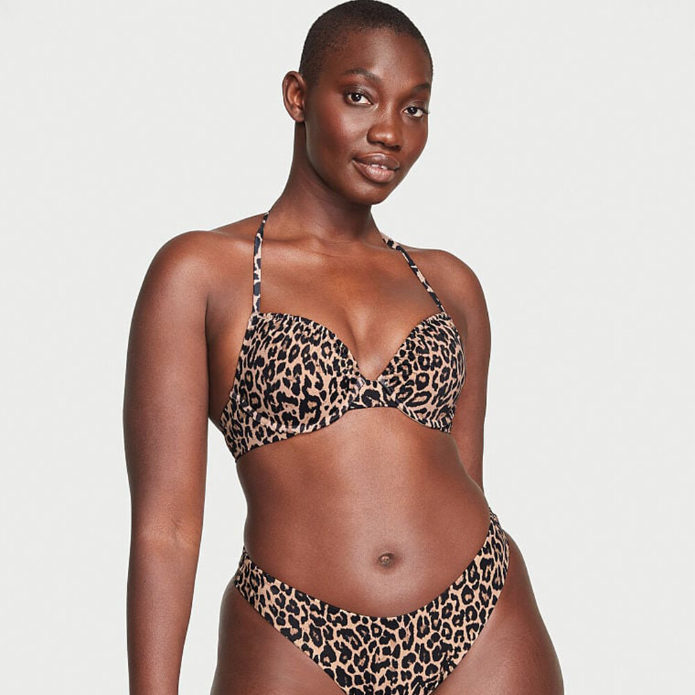 Верх от купальника Victoria's Secret Swim Mix-and-Match Ruched Sexy Tee Push-Up Bikini, леопардовый, Коричневый
Верх от купальника Victoria's Secret Swim Mix-and-Match Ruched Sexy Tee Push-Up Bikini, леопардовый, Коричневый