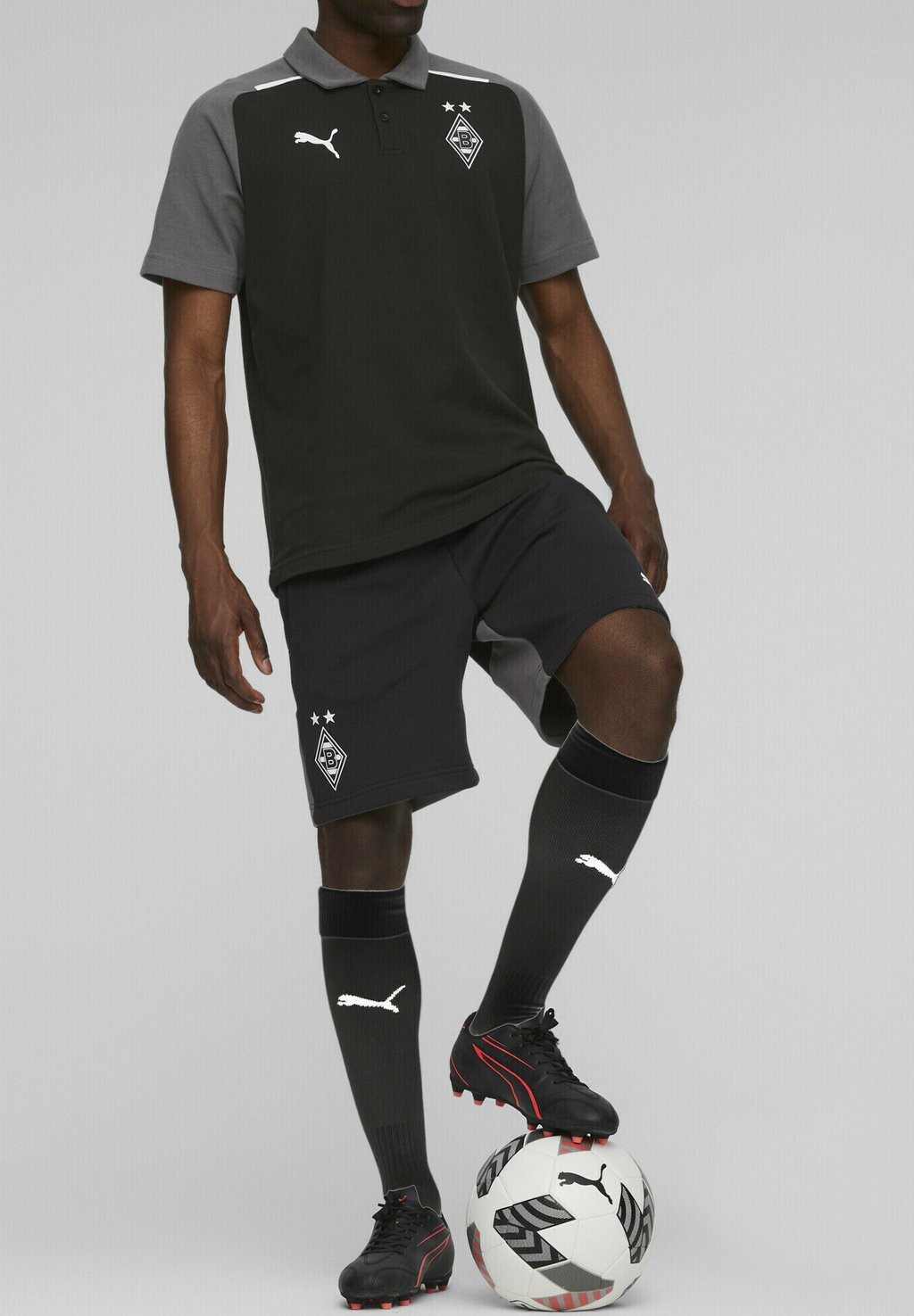 Спортивные шорты BORUSSIA MÖNCHENGLADBACH CASUALS Puma, черно-плоские средне-серые
Спортивные шорты BORUSSIA MÖNCHENGLADBACH CASUALS Puma, черно-плоские средне-серые