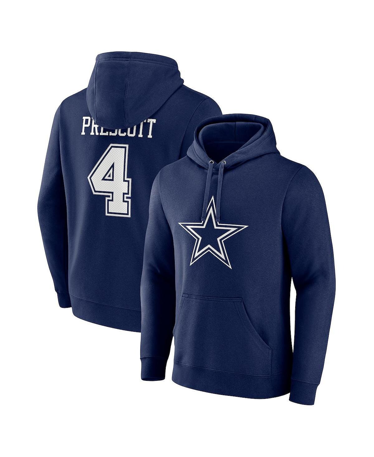 Мужская фирменная толстовка с капюшоном dak prescott navy dallas cowboys player icon с именем и номером Fanatics, синий
Мужская фирменная толстовка с капюшоном dak prescott navy dallas cowboys player icon с именем и номером Fanatics, синий