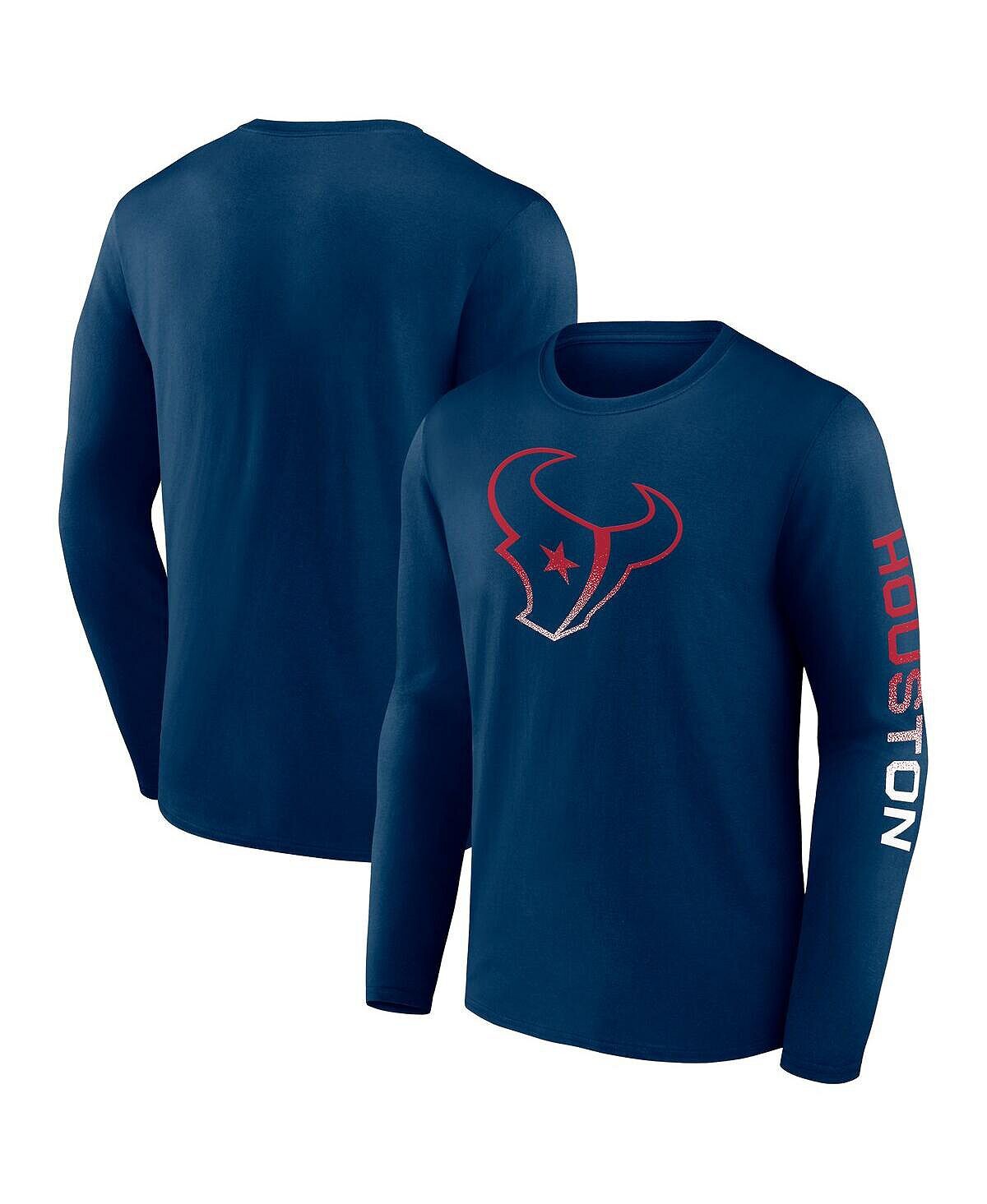 Мужская фирменная темно-синяя футболка с длинным рукавом houston texans clear sign Fanatics, синий
Мужская фирменная темно-синяя футболка с длинным рукавом houston texans clear sign Fanatics, синий