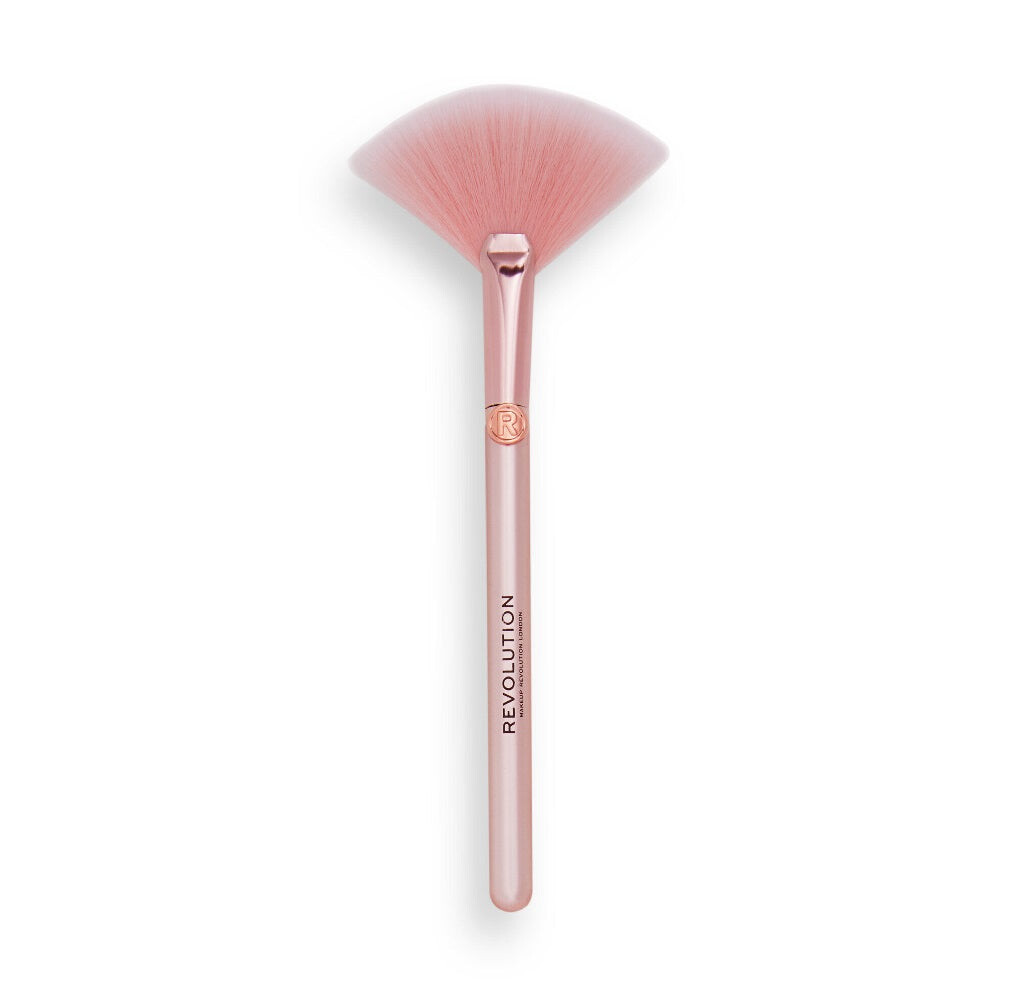 Makeup Revolution Create Detailed Fan Highlighting Brush Веерная кисть R24 для хайлайтера
Makeup Revolution Create Detailed Fan Highlighting Brush Веерная кисть R24 для хайлайтера