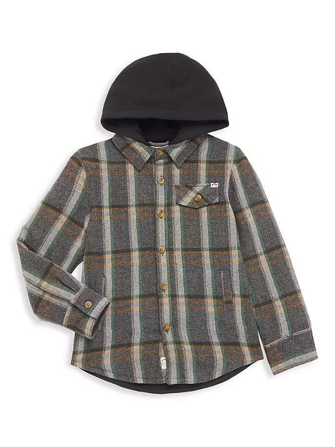 Рубашка в клетку Little Boy's & Boy's Glen с капюшоном и пуговицами спереди Appaman, цвет woodland herringbone
Рубашка в клетку Little Boy's & Boy's Glen с капюшоном и пуговицами спереди Appaman, цвет woodland herringbone