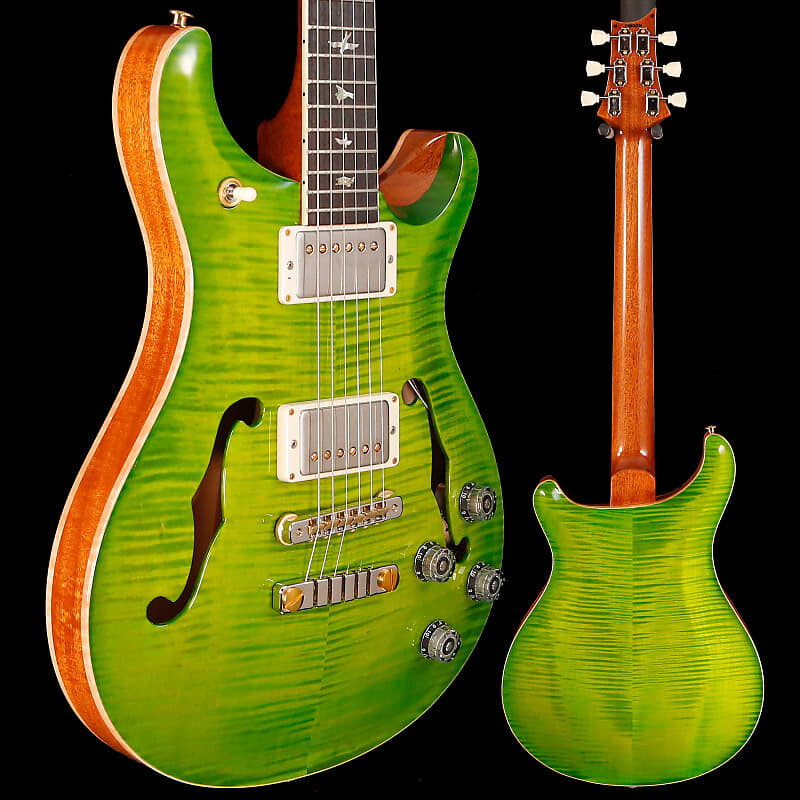 PRS Paul Reed Smith McCarty Hollowbody 594 10-Top Eriza Verde 5 фунтов 11,1 унции
PRS Paul Reed Smith McCarty Hollowbody 594 10-Top Eriza Verde 5 фунтов 11,1 унции