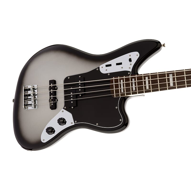 Fender Troy Sanders Mastodon Jaguar Bass - Silverburst с палисандровой накладкой
Fender Troy Sanders Mastodon Jaguar Bass - Silverburst с палисандровой накладкой