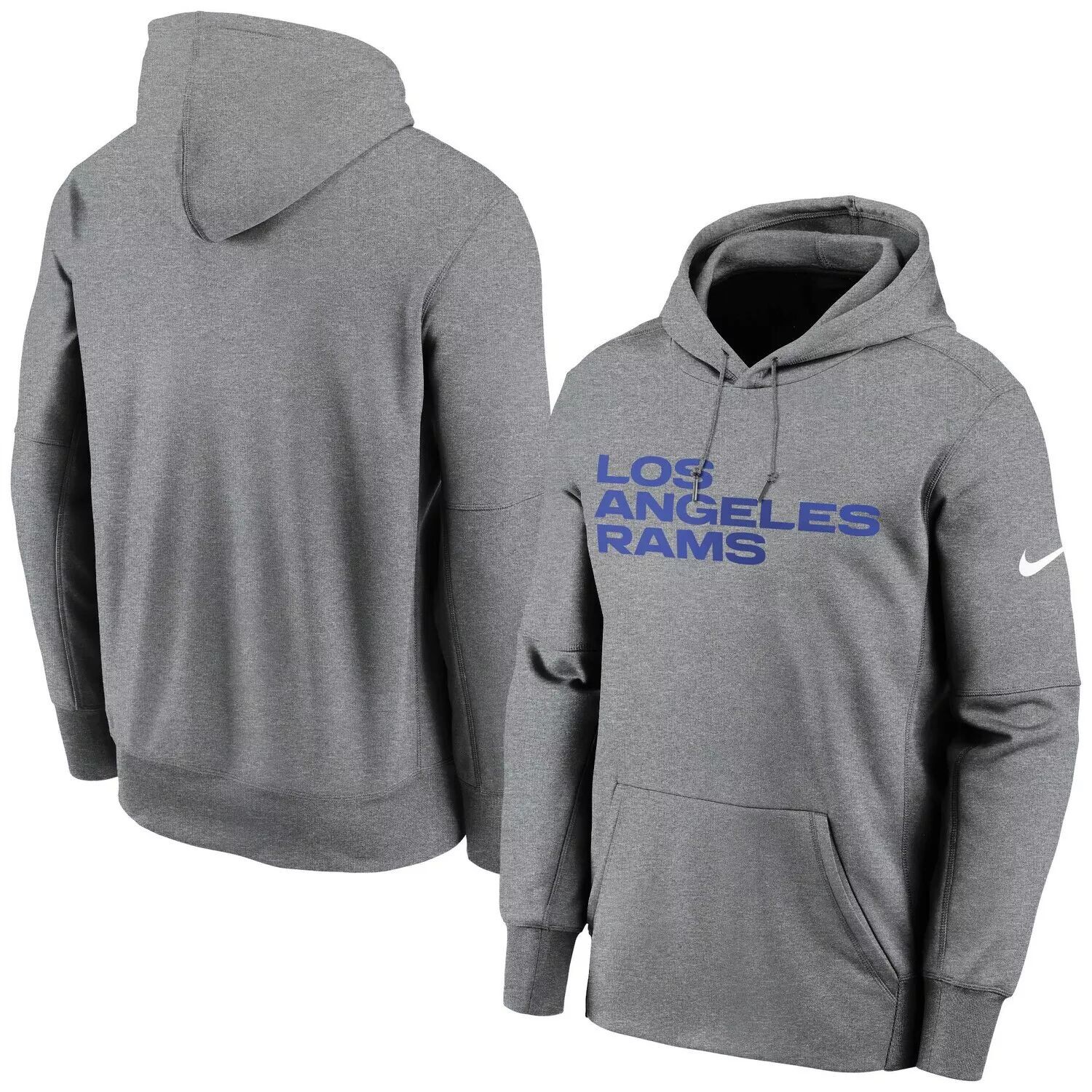 Мужской темно-серый пуловер с капюшоном Los Angeles Rams Fan Gear Wordmark Performance Nike
Мужской темно-серый пуловер с капюшоном Los Angeles Rams Fan Gear Wordmark Performance Nike