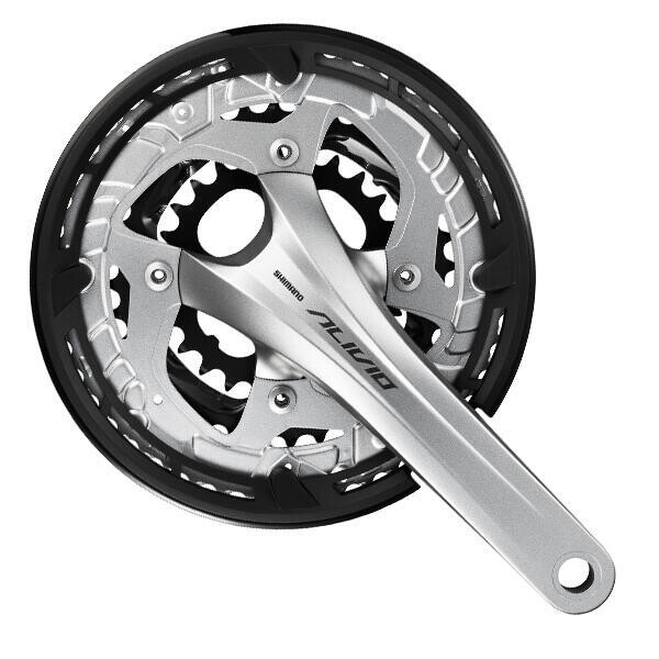 Встроенная рукоятка MTB Shimano Alivio 9V. 175мм 48-36-26, серебро / серебро / серебро
Встроенная рукоятка MTB Shimano Alivio 9V. 175мм 48-36-26, серебро / серебро / серебро
