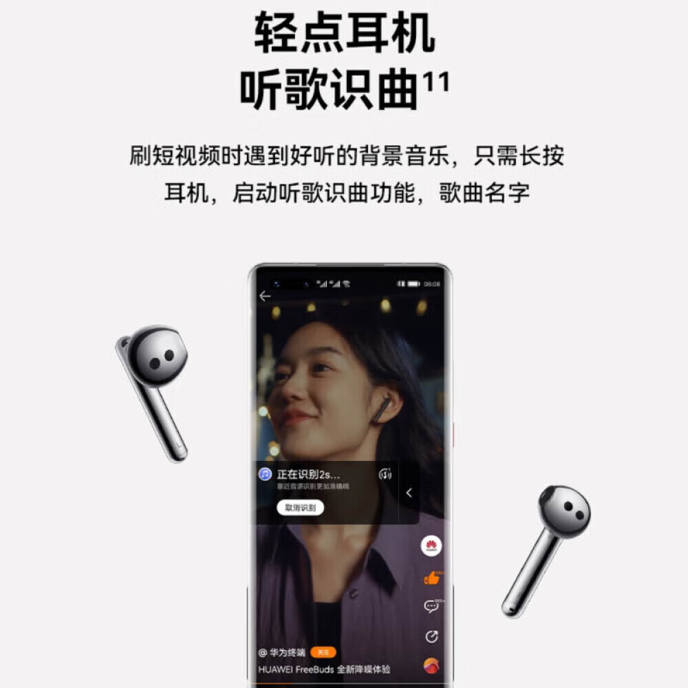 Беспроводные наушники HUAWEI FreeBuds 4E с активным шумоподавлением, серебристый
Беспроводные наушники HUAWEI FreeBuds 4E с активным шумоподавлением, серебристый