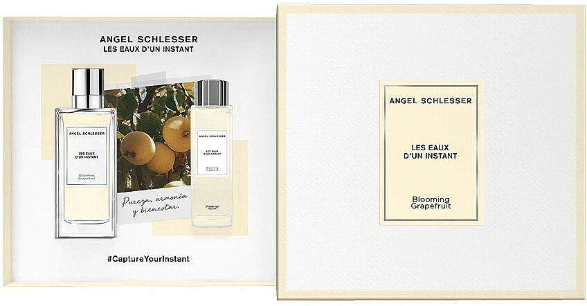 Парфюмерный набор Angel Schlesser Les Eaux d'un Instant Blooming Grapefruit
Парфюмерный набор Angel Schlesser Les Eaux d'un Instant Blooming Grapefruit