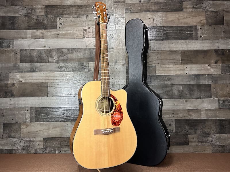 Электроакустическая гитара Fender CD-140SCE Dreadnought, натуральный цвет Fender CD-140SCE Dreadnought Acoustic-Electric Guitar - Natural
Электроакустическая гитара Fender CD-140SCE Dreadnought, натуральный цвет Fender CD-140SCE Dreadnought Acoustic-Electric Guitar - Natural
