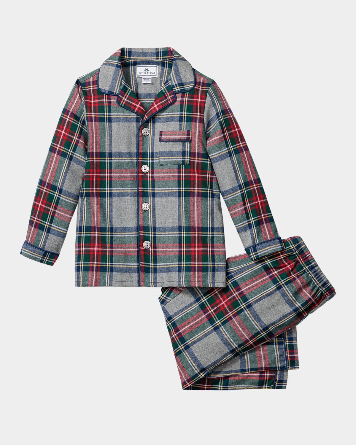 Пижамный комплект с принтом Westminster Tartan для мальчика, размер 6M–14 Petite Plume, серый
Пижамный комплект с принтом Westminster Tartan для мальчика, размер 6M–14 Petite Plume, серый