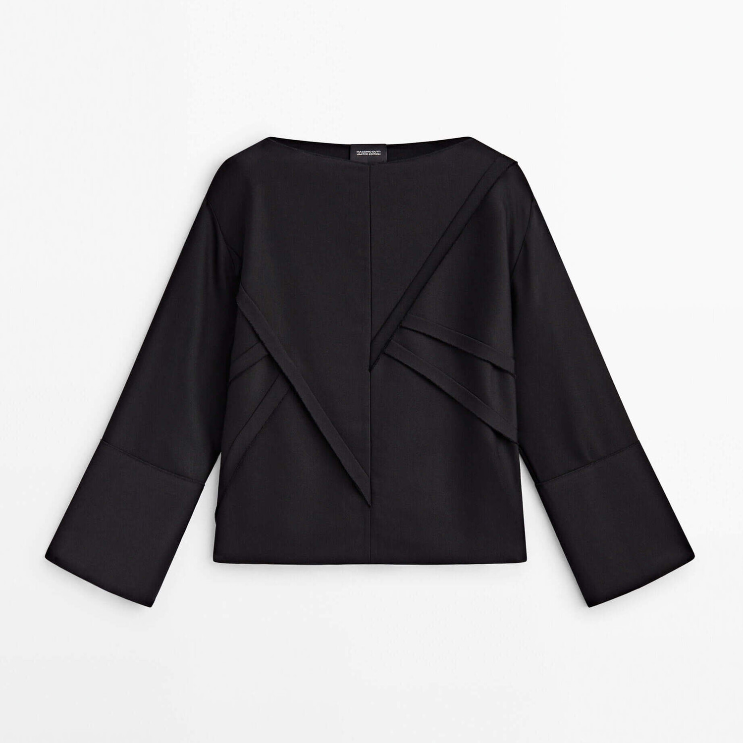 Блузка Massimo Dutti Black Loose-Fitting With Seams Limited Edition, черный
Блузка Massimo Dutti Black Loose-Fitting With Seams Limited Edition, черный