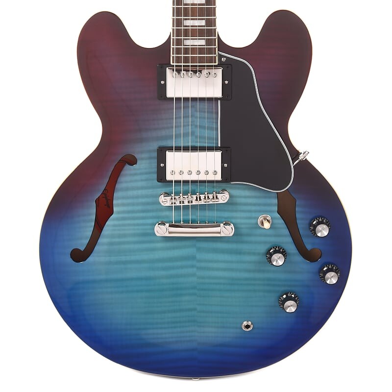 Epiphone вдохновлен Gibson ES-335 Figured Blueberry Burst Inspired by Gibson ES-335 Figured
Epiphone вдохновлен Gibson ES-335 Figured Blueberry Burst Inspired by Gibson ES-335 Figured