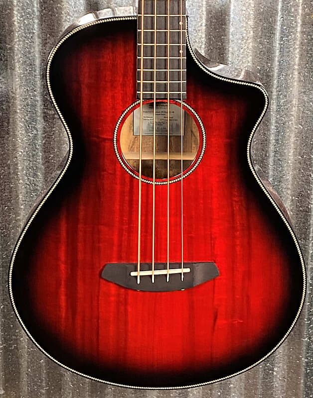 Breedlove Pursuit Exotic S Concert Sunset Burst CE Acoustic Electric 4 String Bass #7571
Breedlove Pursuit Exotic S Concert Sunset Burst CE Acoustic Electric 4 String Bass #7571