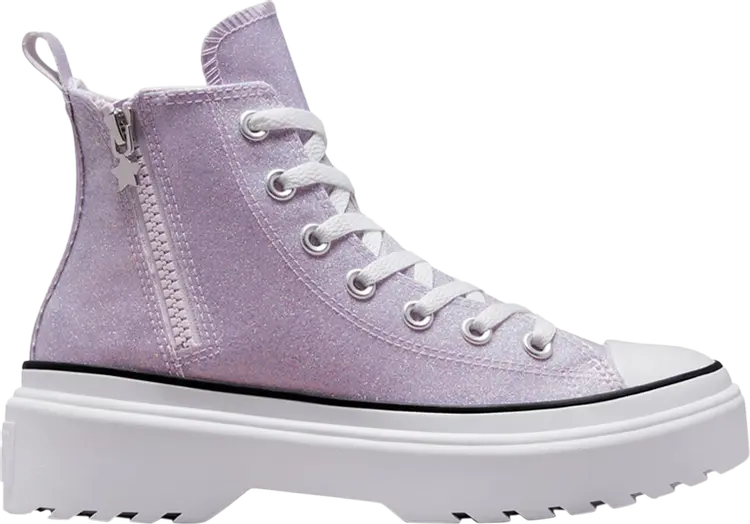 Кроссовки Converse Chuck Taylor All Star Lugged Lift Platform High GS Vapor Violet Glitter, фиолетовый
Кроссовки Converse Chuck Taylor All Star Lugged Lift Platform High GS Vapor Violet Glitter, фиолетовый