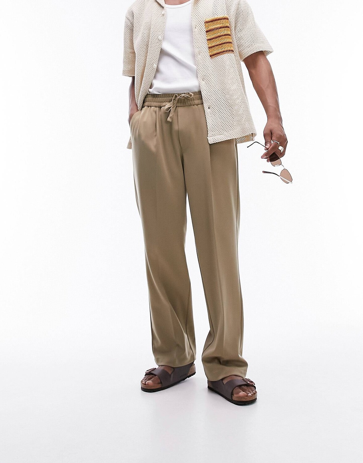 Брюки Topman Wide Leg Elasticated, хаки, Коричневый, Брюки Topman Wide Leg Elasticated, хаки
Брюки Topman Wide Leg Elasticated, хаки, Коричневый, Брюки Topman Wide Leg Elasticated, хаки