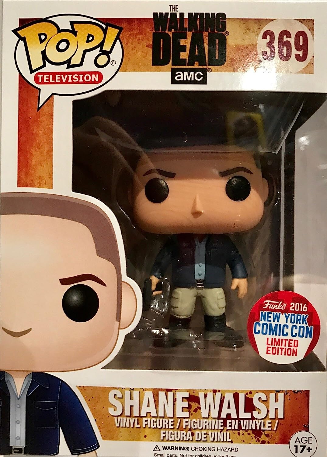 Фигурка Funko Pop! Television #369 The Walking Dead Shane Walsh (2016 New York Comic Con Exclusive)
Фигурка Funko Pop! Television #369 The Walking Dead Shane Walsh (2016 New York Comic Con Exclusive)