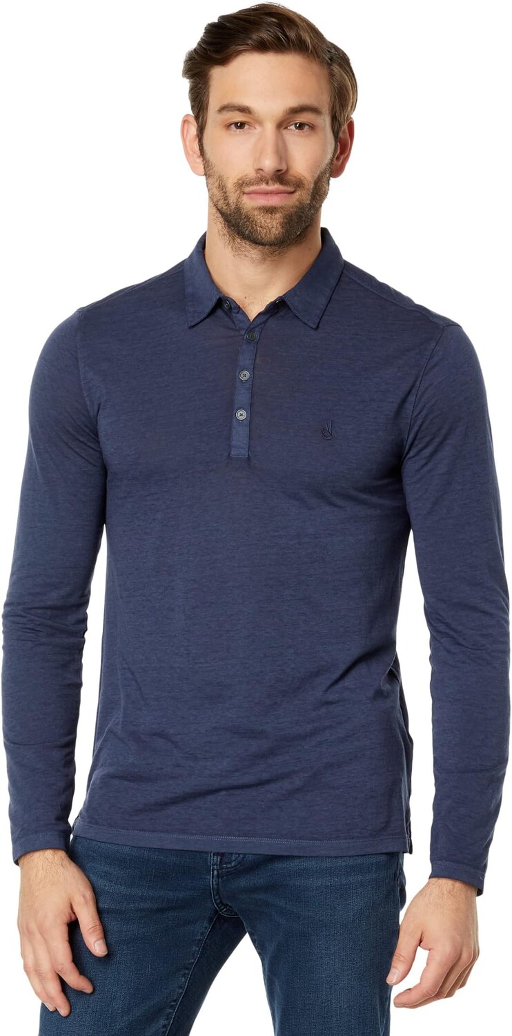 Рубашка-поло Marty Long Sleeve Burnout Polo w/ Peace Sign Embroidery K5955Y4 John Varvatos, цвет Blue Topaz
Рубашка-поло Marty Long Sleeve Burnout Polo w/ Peace Sign Embroidery K5955Y4 John Varvatos, цвет Blue Topaz