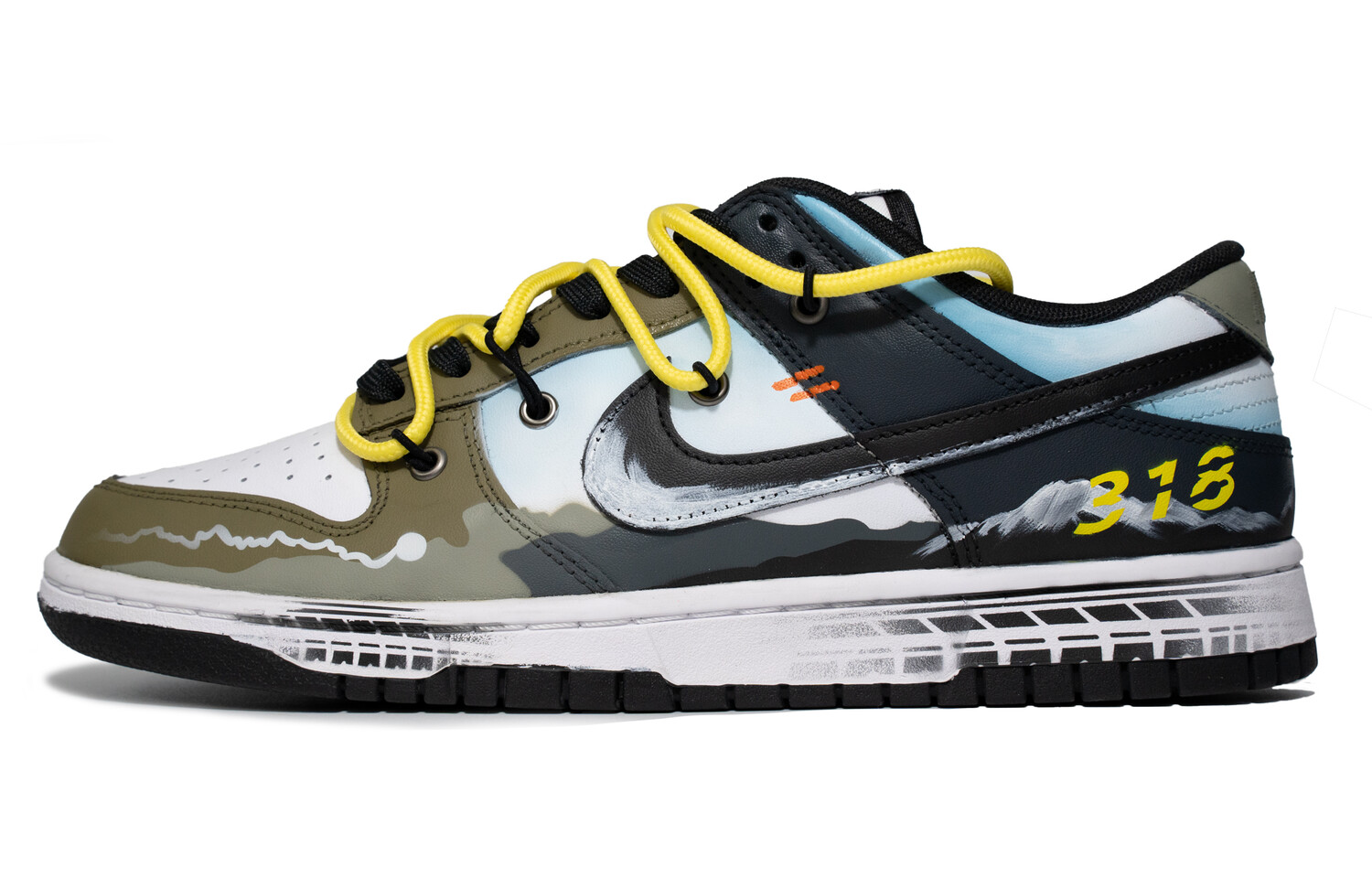 Кроссовки Nike Dunk Skateboarding Shoes Men Low-top White/Blue/Yellow, темно-синий
Кроссовки Nike Dunk Skateboarding Shoes Men Low-top White/Blue/Yellow, темно-синий