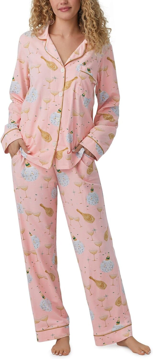 Классический пижамный комплект с длинными рукавами Bedhead PJs, цвет Champagne Disco
Классический пижамный комплект с длинными рукавами Bedhead PJs, цвет Champagne Disco