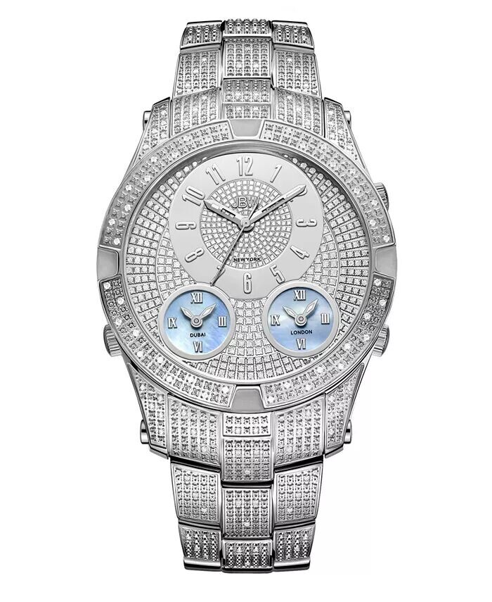 Мужские часы Jet Setter III Diamond (1 карат) из нержавеющей стали Jbw, серебро
Мужские часы Jet Setter III Diamond (1 карат) из нержавеющей стали Jbw, серебро