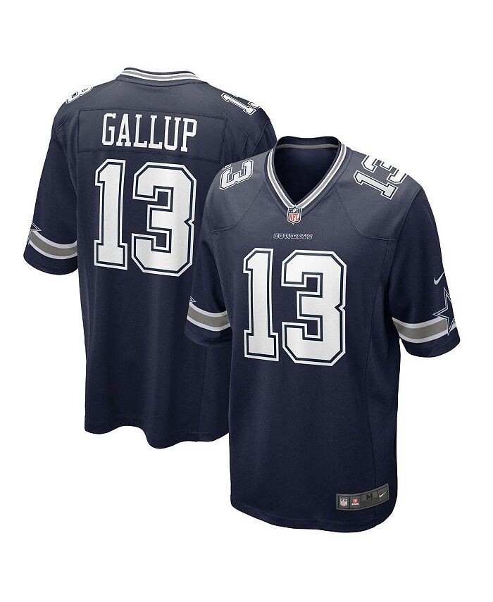 Мужское темно-синее джерси Michael Gallup Dallas Cowboys Game Nike, синий
Мужское темно-синее джерси Michael Gallup Dallas Cowboys Game Nike, синий