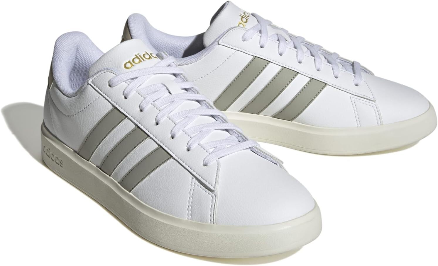Кроссовки Grand Court 2.0 adidas, цвет Footwear White/Silver Pebble/Wonder Beige
Кроссовки Grand Court 2.0 adidas, цвет Footwear White/Silver Pebble/Wonder Beige