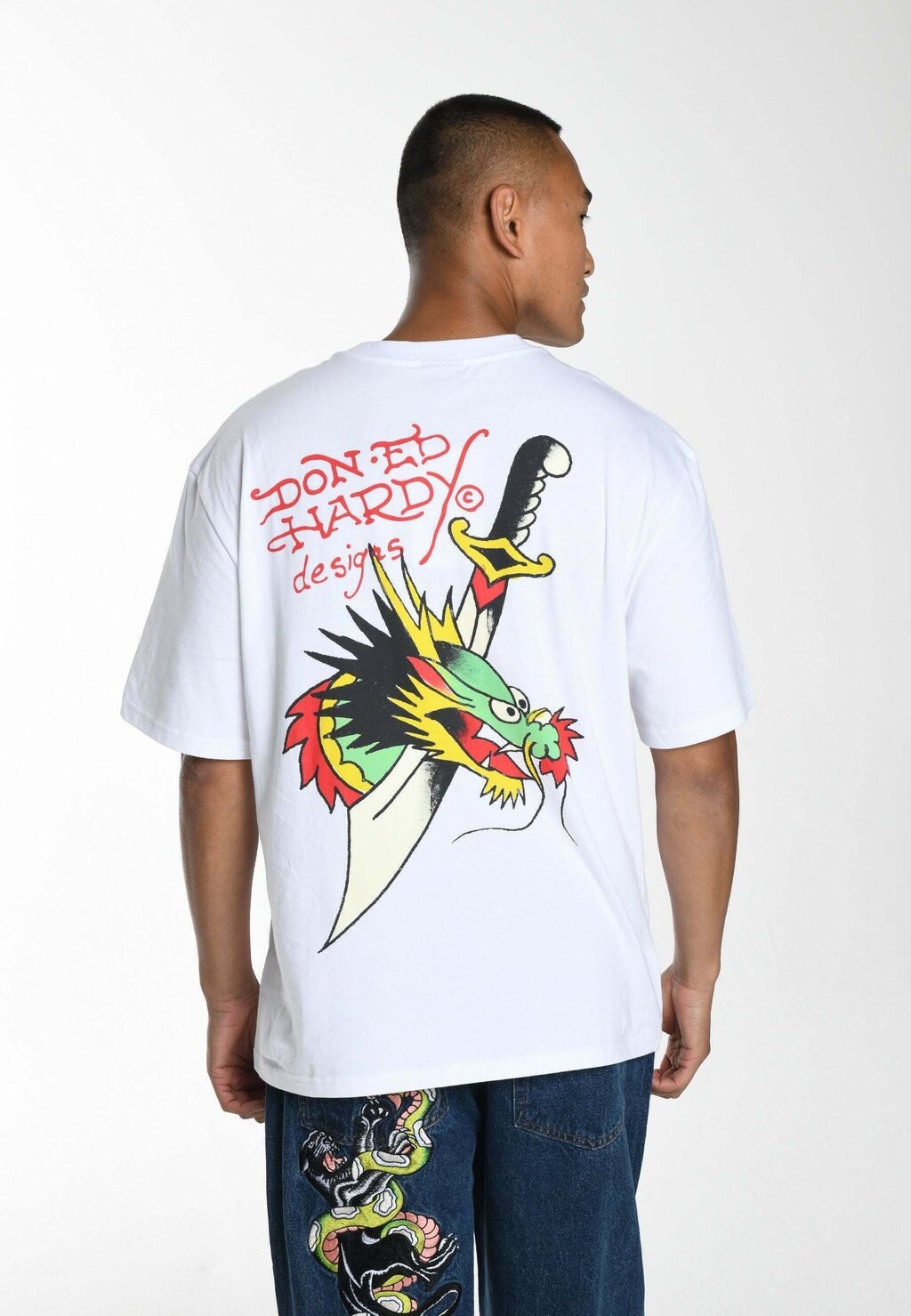 Футболка с принтом DRAG-BLADE-BACK RELAXED Ed Hardy, белый, Серый, Футболка с принтом DRAG-BLADE-BACK RELAXED Ed Hardy, белый
Футболка с принтом DRAG-BLADE-BACK RELAXED Ed Hardy, белый, Серый, Футболка с принтом DRAG-BLADE-BACK RELAXED Ed Hardy, белый