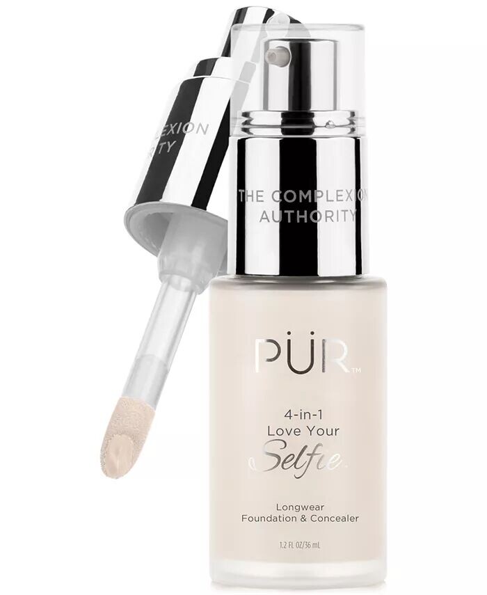 Тональный крем и консилер Love Your Selfie Longwear 4-в-1 Pür, цвет LN4 Vanilla - very light w/ neutral undertones
Тональный крем и консилер Love Your Selfie Longwear 4-в-1 Pür, цвет LN4 Vanilla - very light w/ neutral undertones