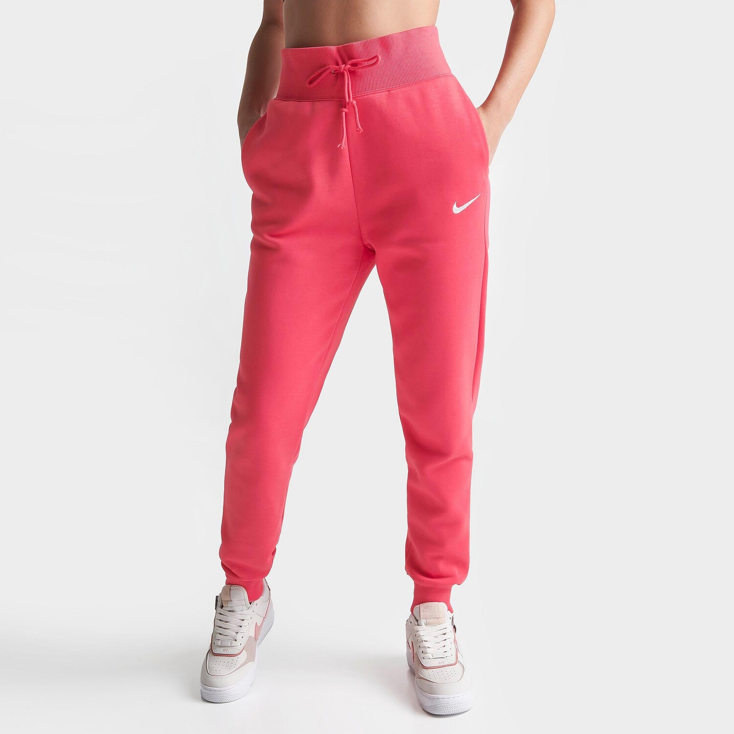Женские флисовые спортивные штаны для бега с высокой талией Nike Sportswear Phoenix, розовый
Женские флисовые спортивные штаны для бега с высокой талией Nike Sportswear Phoenix, розовый