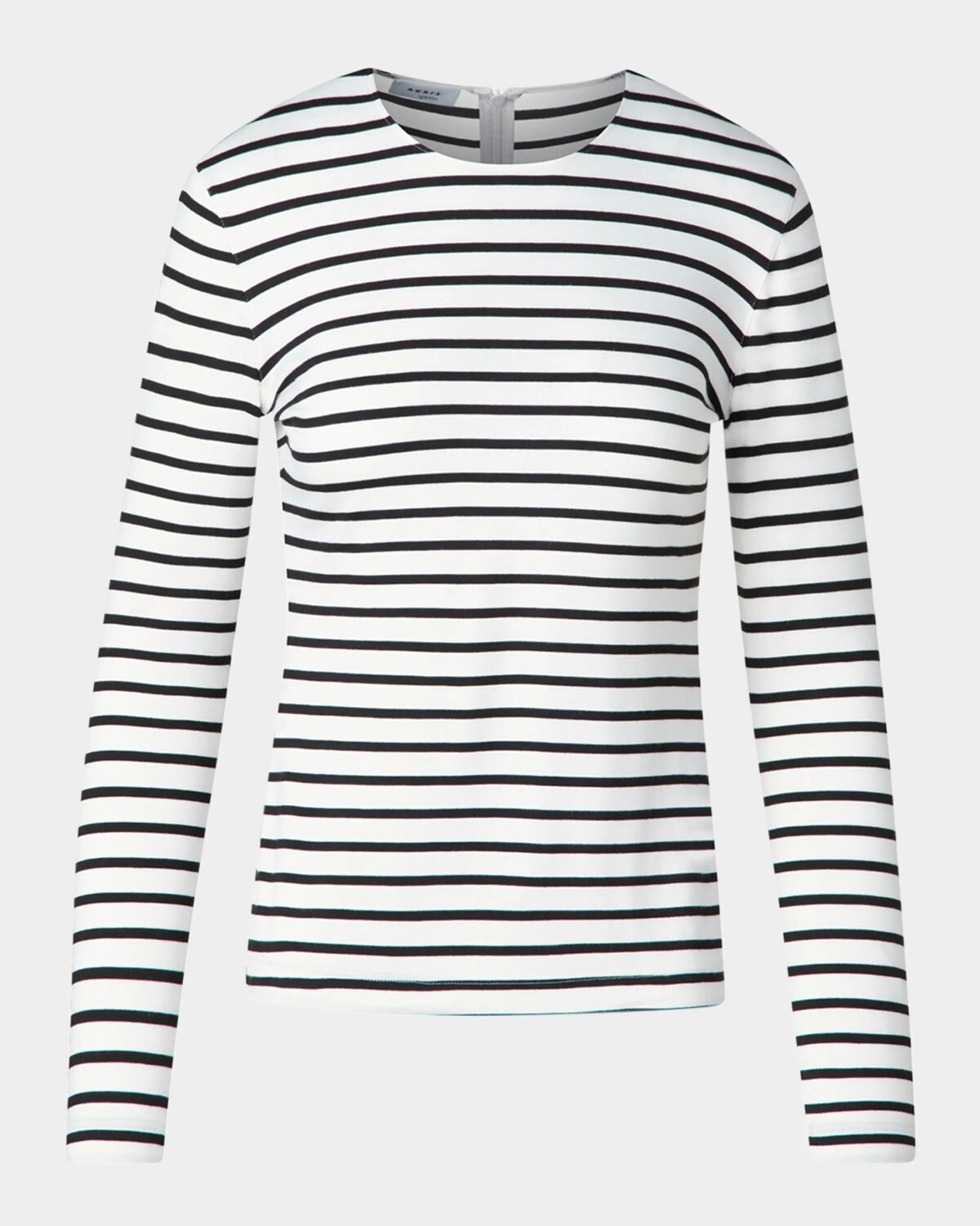 Топ из вискозного джерси в полоску с длинными рукавами Sailor Akris Punto, цвет Cream-Black
Топ из вискозного джерси в полоску с длинными рукавами Sailor Akris Punto, цвет Cream-Black