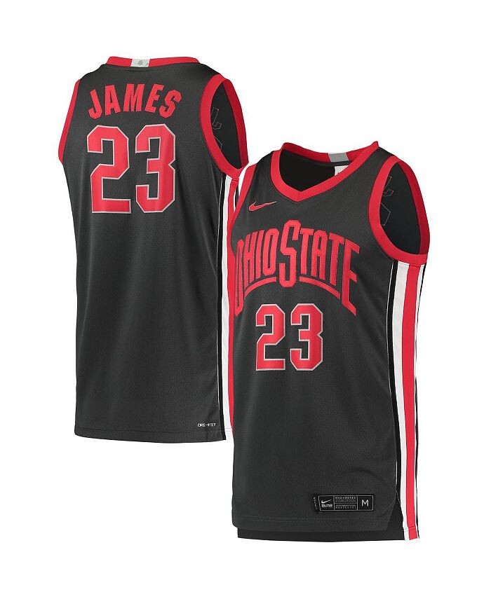 Мужская баскетбольная майка LeBron James Charcoal Ohio State Buckeyes Limited Nike, серый
Мужская баскетбольная майка LeBron James Charcoal Ohio State Buckeyes Limited Nike, серый