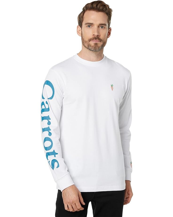 Футболка с длинным рукавом Carrots By Anwar Carrots Signature Long Sleeve Tee, белый
Футболка с длинным рукавом Carrots By Anwar Carrots Signature Long Sleeve Tee, белый