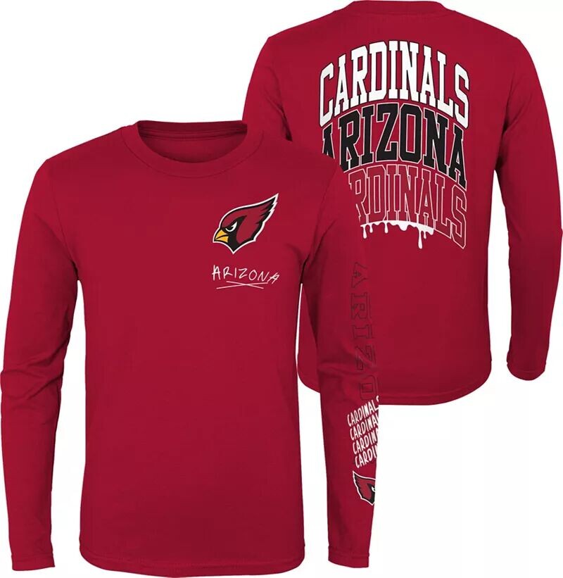 Nfl Team Apparel Little Kids' Arizona Cardinals Drip Red Футболка с длинными рукавами
Nfl Team Apparel Little Kids' Arizona Cardinals Drip Red Футболка с длинными рукавами