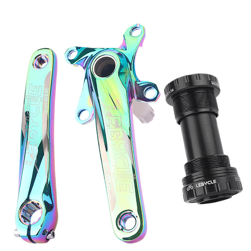 LeBycle Mountain Bike Полая интегрированная цепная система, шатун, диск с положительными и отрицательными зубьями, модифицированный одиночный диск с центральным валом (цветной шатун с центральным валом с резьбой)
LeBycle Mountain Bike Полая интегрированная цепная система, шатун, диск с положительными и отрицательными зубьями, модифицированный одиночный диск с центральным валом (цветной шатун с центральным валом с резьбой)