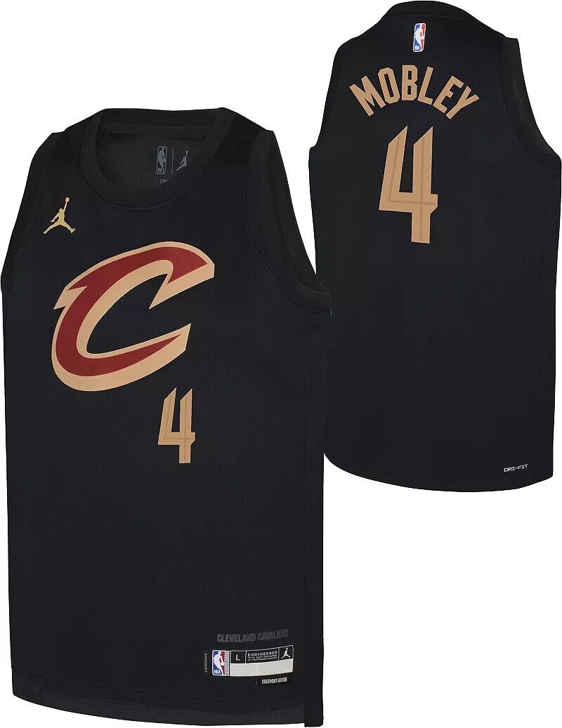 Jordan Черная майка Nike Youth Cleveland Cavaliers Evan Mobley #4 Dri-FIT Swingman
Jordan Черная майка Nike Youth Cleveland Cavaliers Evan Mobley #4 Dri-FIT Swingman