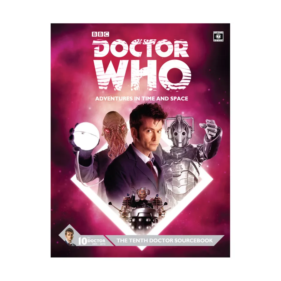Tenth Doctor Sourcebook, Doctor Who - The Roleplaying Game (Cubicle Seven), твердый переплет
Tenth Doctor Sourcebook, Doctor Who - The Roleplaying Game (Cubicle Seven), твердый переплет