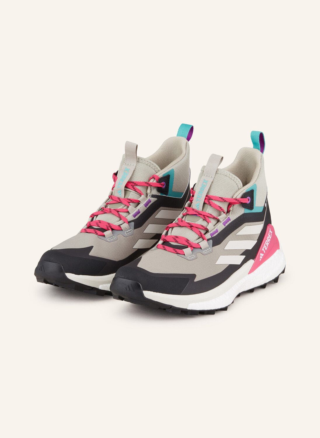 Треккинговые ботинки terrex free hiker 2 gtx adidas TERREX, цвет HELLGRAU/SCHWARZ/PINK
Треккинговые ботинки terrex free hiker 2 gtx adidas TERREX, цвет HELLGRAU/SCHWARZ/PINK