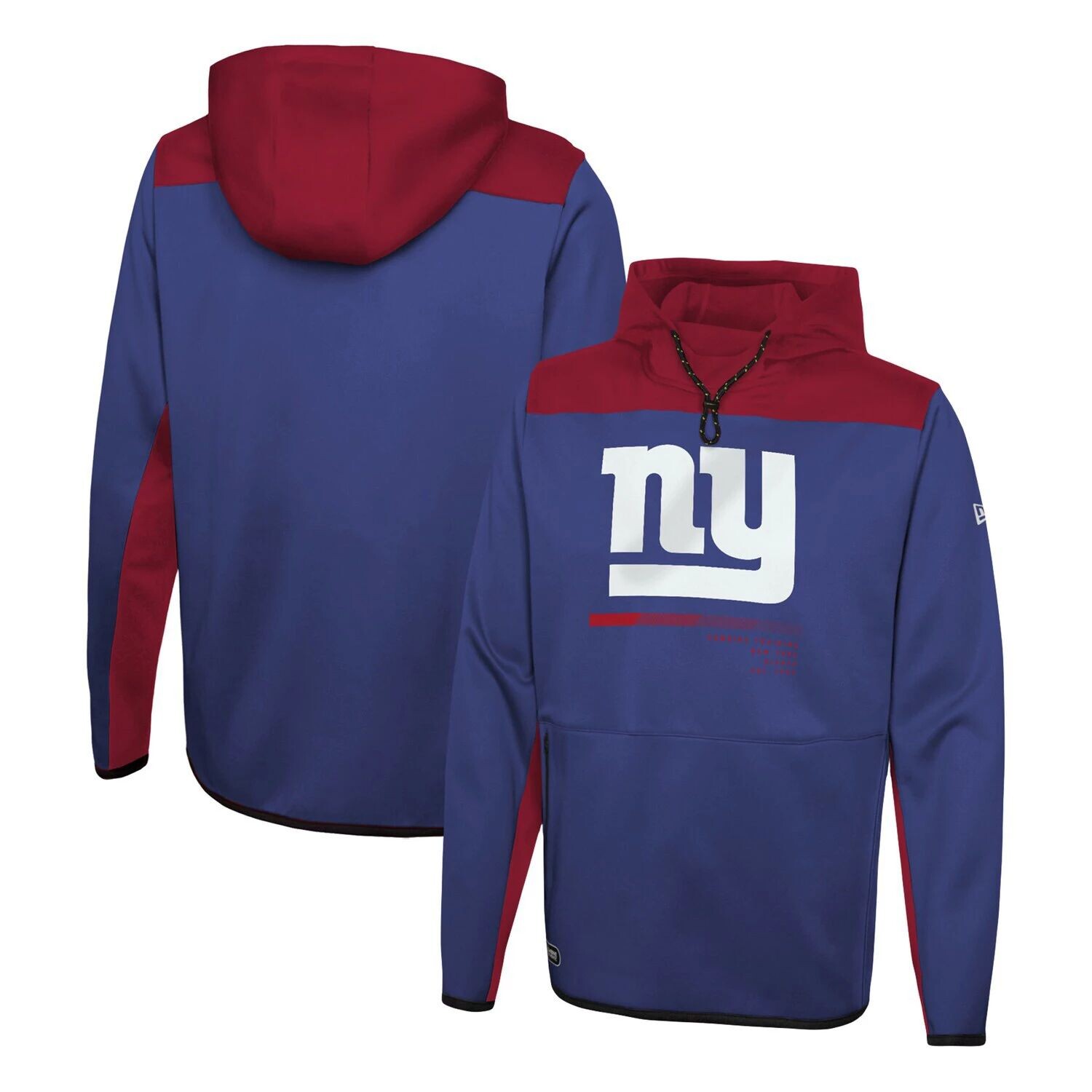 Мужской пуловер с капюшоном Royal New York Giants Joint Authentic Hard Hitter New Era
Мужской пуловер с капюшоном Royal New York Giants Joint Authentic Hard Hitter New Era