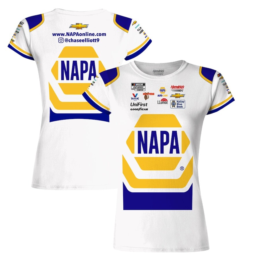 Футболка с коротким рукавом Hendrick Motorsports Team Collection Chase Elliott, белый
Футболка с коротким рукавом Hendrick Motorsports Team Collection Chase Elliott, белый