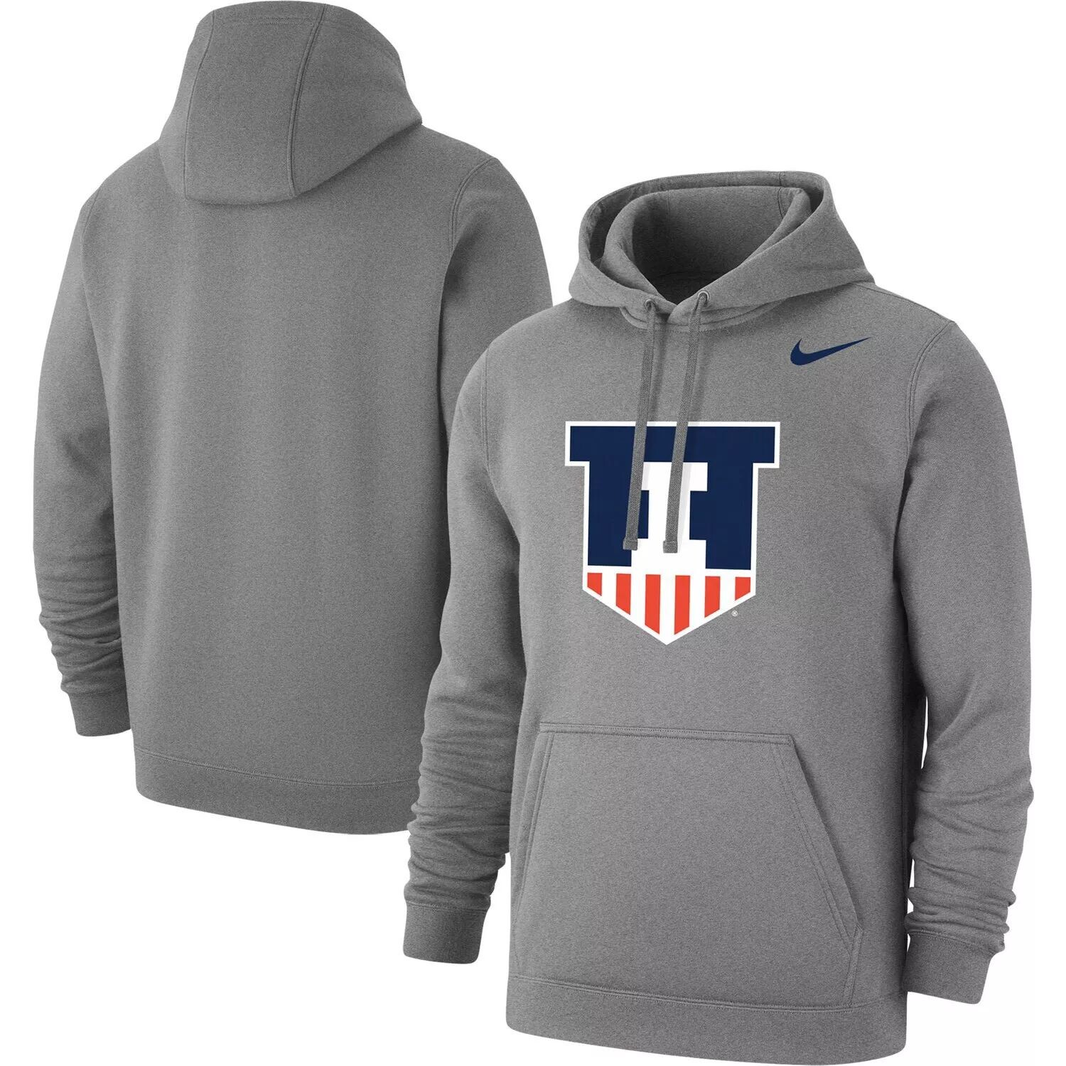 Мужской пуловер с капюшоном Nike Heather Grey Illinois Fighting Illini Logo Club
Мужской пуловер с капюшоном Nike Heather Grey Illinois Fighting Illini Logo Club