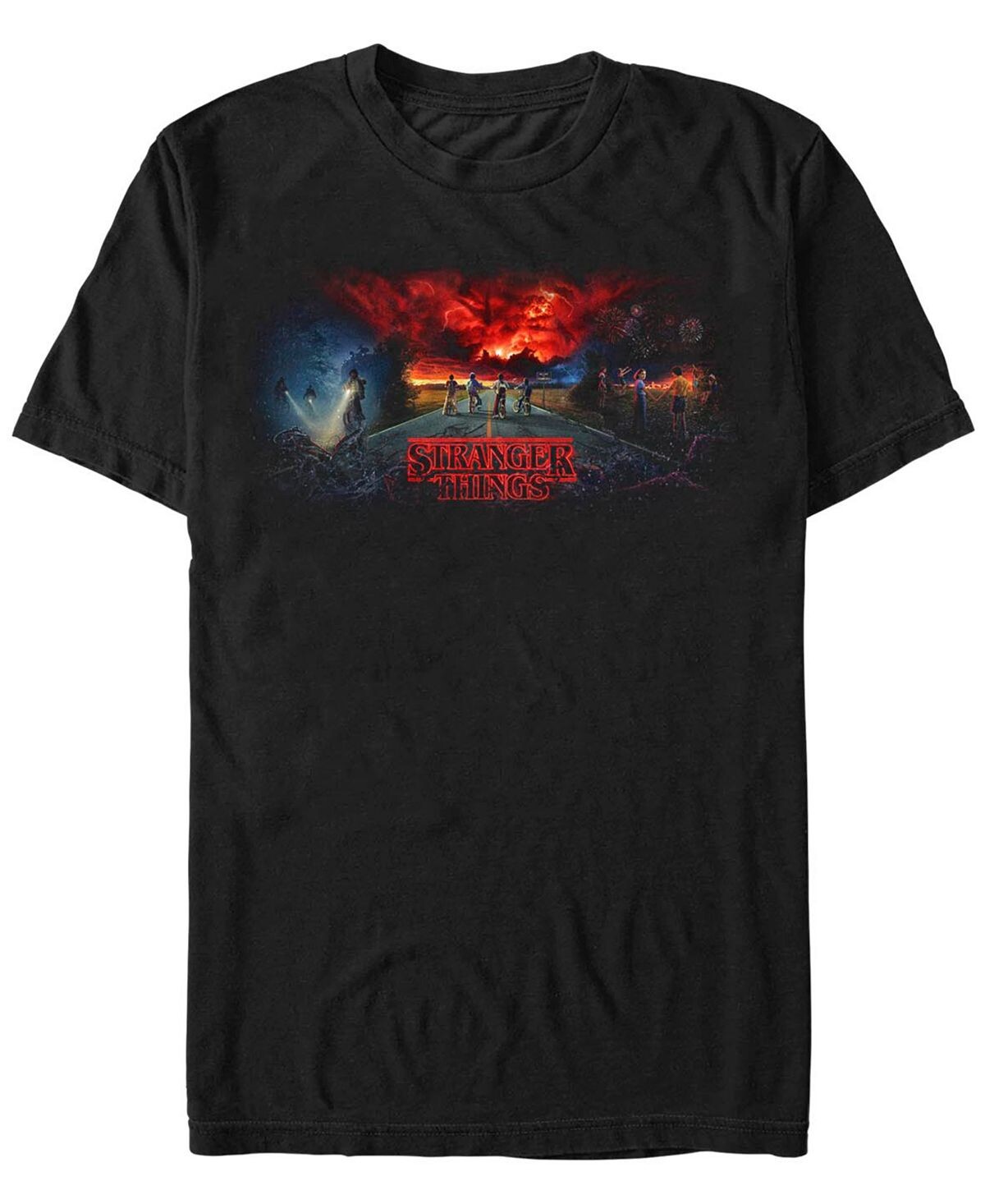 Мужская футболка с коротким рукавом stranger things stranger things triptych Fifth Sun, черный
Мужская футболка с коротким рукавом stranger things stranger things triptych Fifth Sun, черный